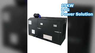 15KW مولد غاز البترول المسال 20KVA 4Y محرك تبريد المياه