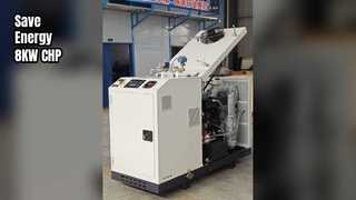 8KW 10KVA 3 المرحلة CHP طاقة التوليد المشترك