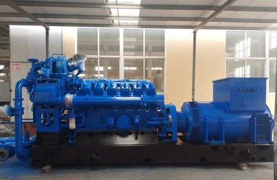 سعر جيد Low Engine Speed Long Service Life Continuous 800KW 1000KVA Natural Gas Biogas Generator Set Power Station الانترنت