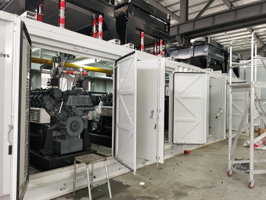 سعر جيد Container Type Ourdoor RainProof Snowproof 250KW 500KW 625KVA 600KVA 1MW 1000KW Deutz Natural Gas LNG CNG Generator Set الانترنت