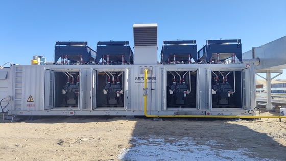 سعر جيد Air Cooled Alternator Cooling Container Type 500KW 1000KW 1MW 2MW 3MW LNG CNG Natural Gas Deutz Generator Set for Outdoor الانترنت