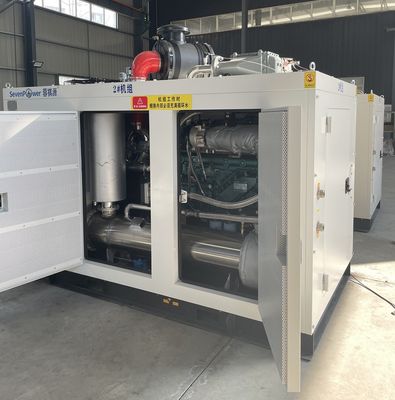 سعر جيد 150KW Natural Gas Silent CHP Combined Heat Power Environmentally Friendly Design الانترنت