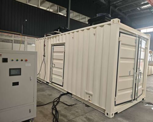 سعر جيد حاوية بريميوم 120kW 150KVA كفاءة عالية منخفضة الضوضاء محطة توليد الغاز الطبيعي الانترنت