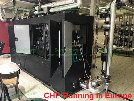 سعر جيد Electric Start 50Hz 200KW Natural Gas Cogeneration Plant الانترنت