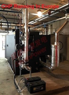 سعر جيد 50KW 60KVA CHP Generator For 24 Hour Continuous Running الانترنت