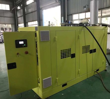 سعر جيد Water Cooled Silent 100kw Cummins Natural Gas CHP Generator Set 24hours Continuous Running الانترنت