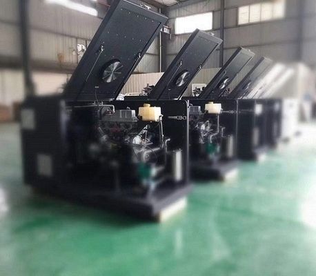 سعر جيد Electric Start Super Silent Low Noise 3 Phase Single Phase 6kw 8kw 10KVA Micro CHP Generator Set الانترنت